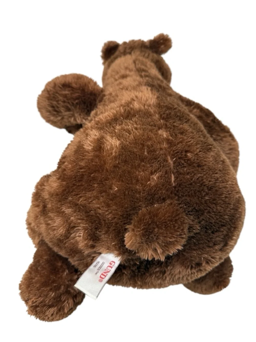 Vintage Goober Gund Brown Teddy Bear Beanbag Plush Stuffed Heritage Collectible
